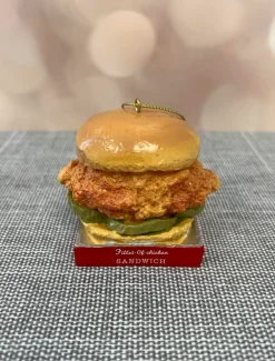 Kurt Adler Fast Food Chicken Sandwich, Nuggets and Fries Christmas Ornament A2442 New
