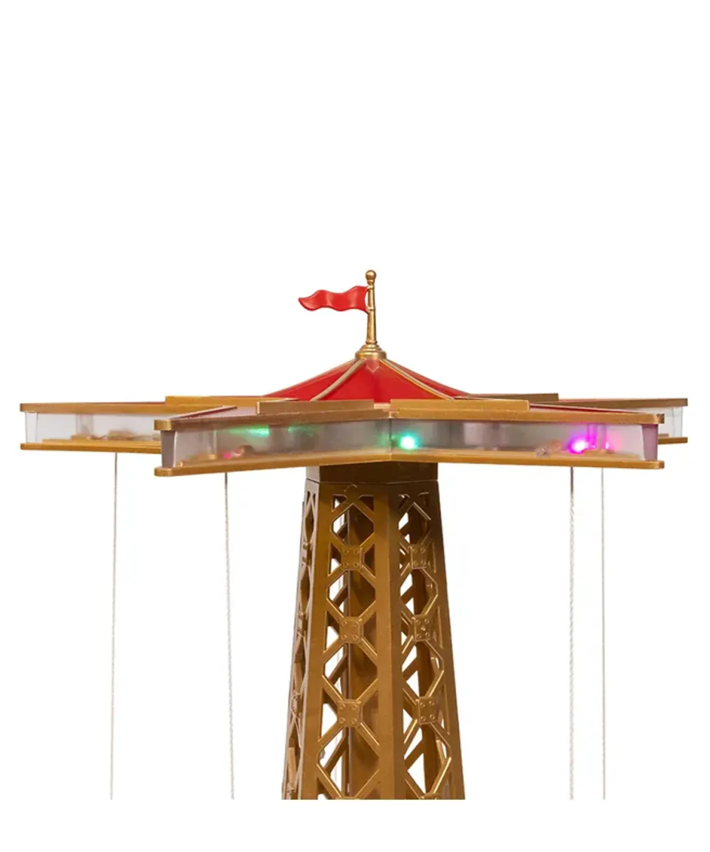 Kurt Adler LED Lighted Musical Santa Balloon Drop Table Piece Christmas Decoration JEL1336 New