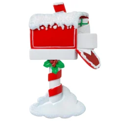 Polar X Merry Mailbox Personalized Christmas Ornament OR1741 Clearance
