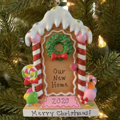 Polar X New Home Gingerbread House Personalized Christmas Ornament OR1894 Discount