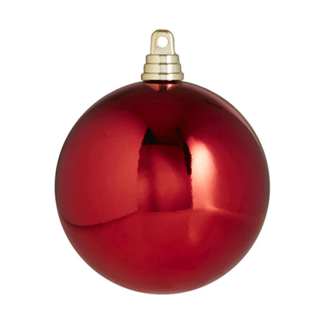 Raz Imports Raz 3", 4", or 6" Large Red Shiny Ball Christmas Ornaments Hot