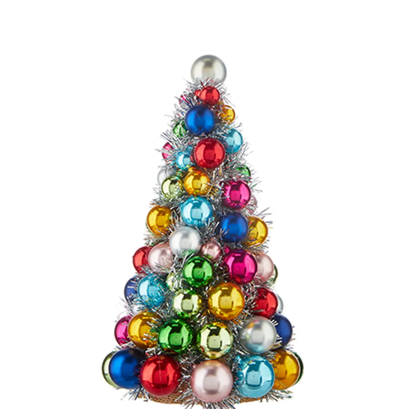 Raz Imports Raz 10", 13", or 15.5" Multicolor Ball Ornament Christmas Tree Sale