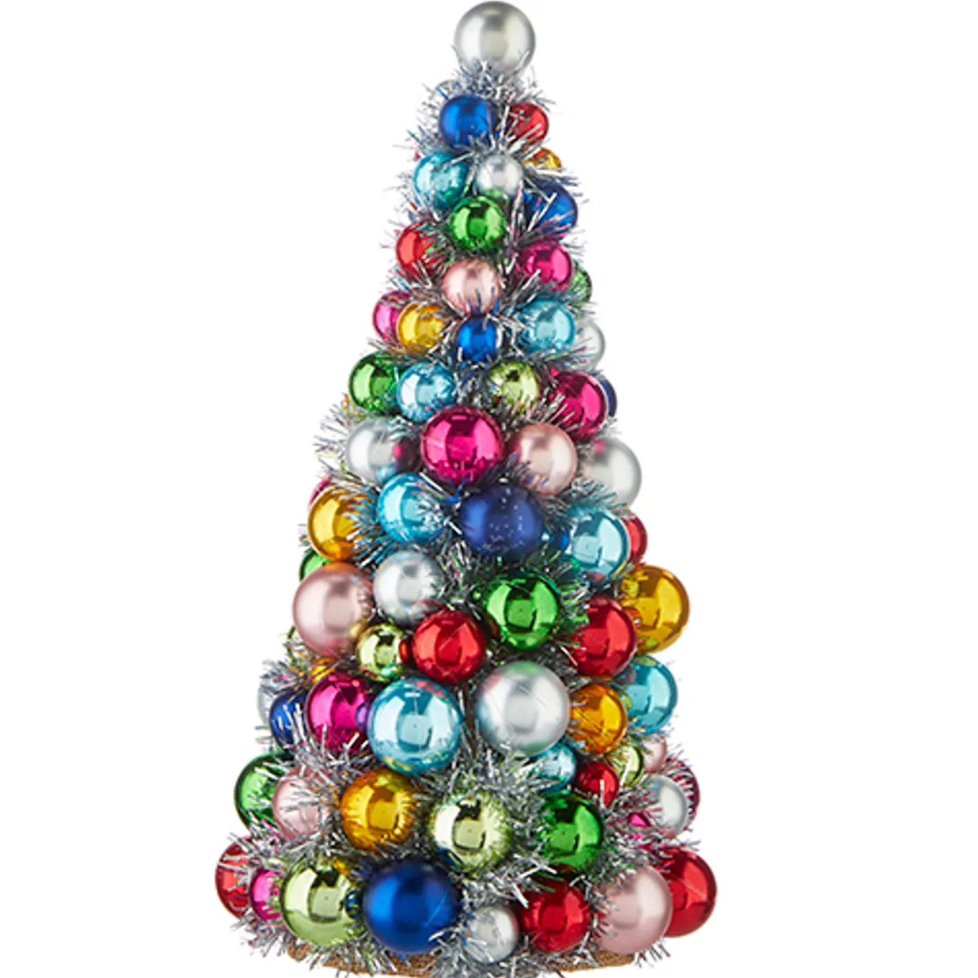 Raz Imports Raz 10", 13", or 15.5" Multicolor Ball Ornament Christmas Tree Sale