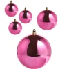Raz Imports Raz 4", 6", or 10" Shiny Fuchsia Ball Christmas Ornament Online