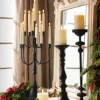 Raz Imports Raz 25.5" Black Candelabra Taper Candle Holder 4559212 Online