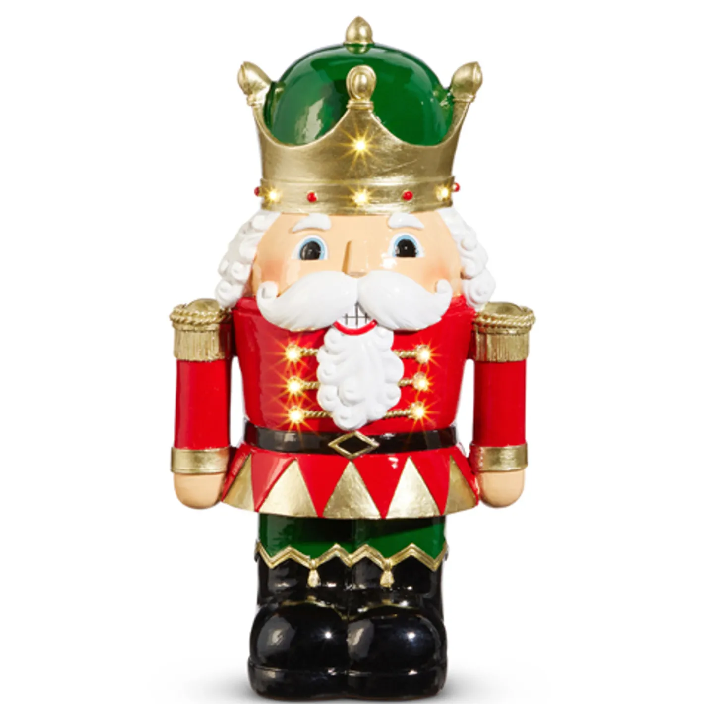 Raz Imports Raz 12.5" Black Hat or Green Hat Lighted Nutcracker Christmas Decoration Sale