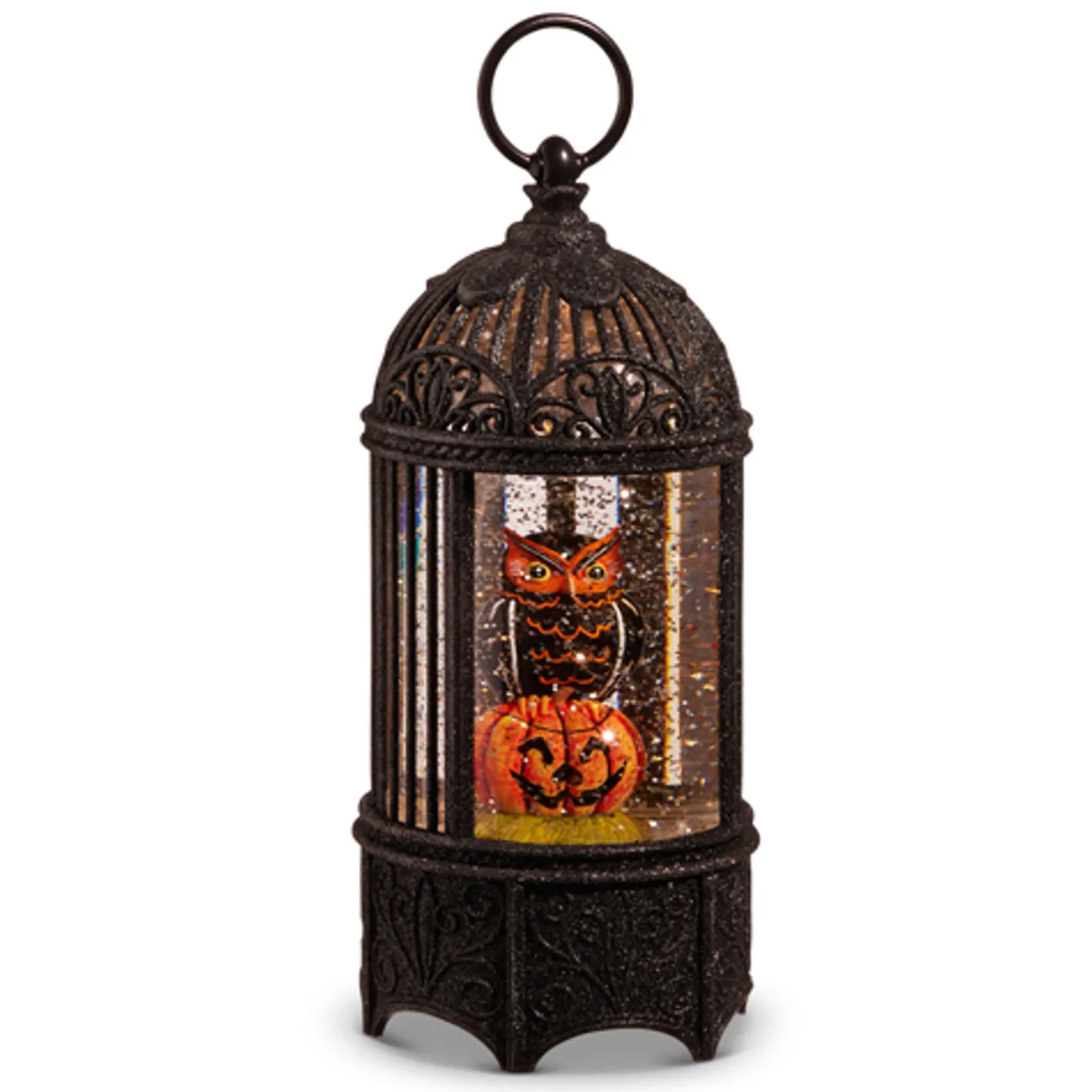 Raz Imports Raz 10" Boo Crew Lighted Water Globe Lantern Halloween Decoration 4400755 Clearance