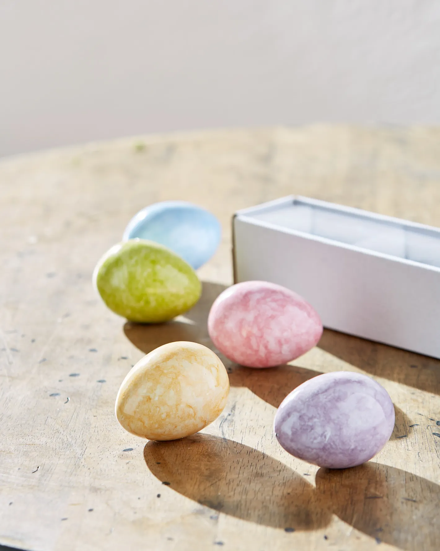 Raz Imports Raz 3" Box of Polished Eggs Easter Decoration 4509875