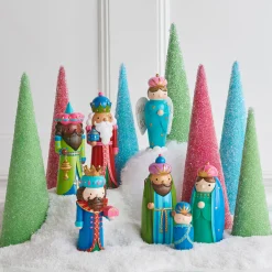 Raz Imports Raz 9" Bright Multicolor Nativity Scene Figure Set 4510420 Best