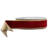 Raz Imports Raz 1.5" Burgundy Velvet Wired Christmas Ribbon R4527757 Online