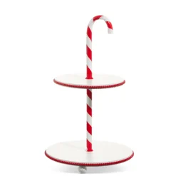 Raz Imports Raz 17" Candy Cane Tiered Stand Christmas Decoration 4525951 Discount