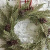 Raz Imports Raz 24" Cedar, Pinecone, and Berry Christmas Wreath W4202569 New