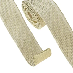 Raz Imports Raz 4" Champagne Pattern Wired Christmas Ribbon R4371829 Discount