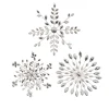 Raz Imports Raz 10.5" Clear Jeweled Snowflake Christmas Ornament Set of 3 4513578