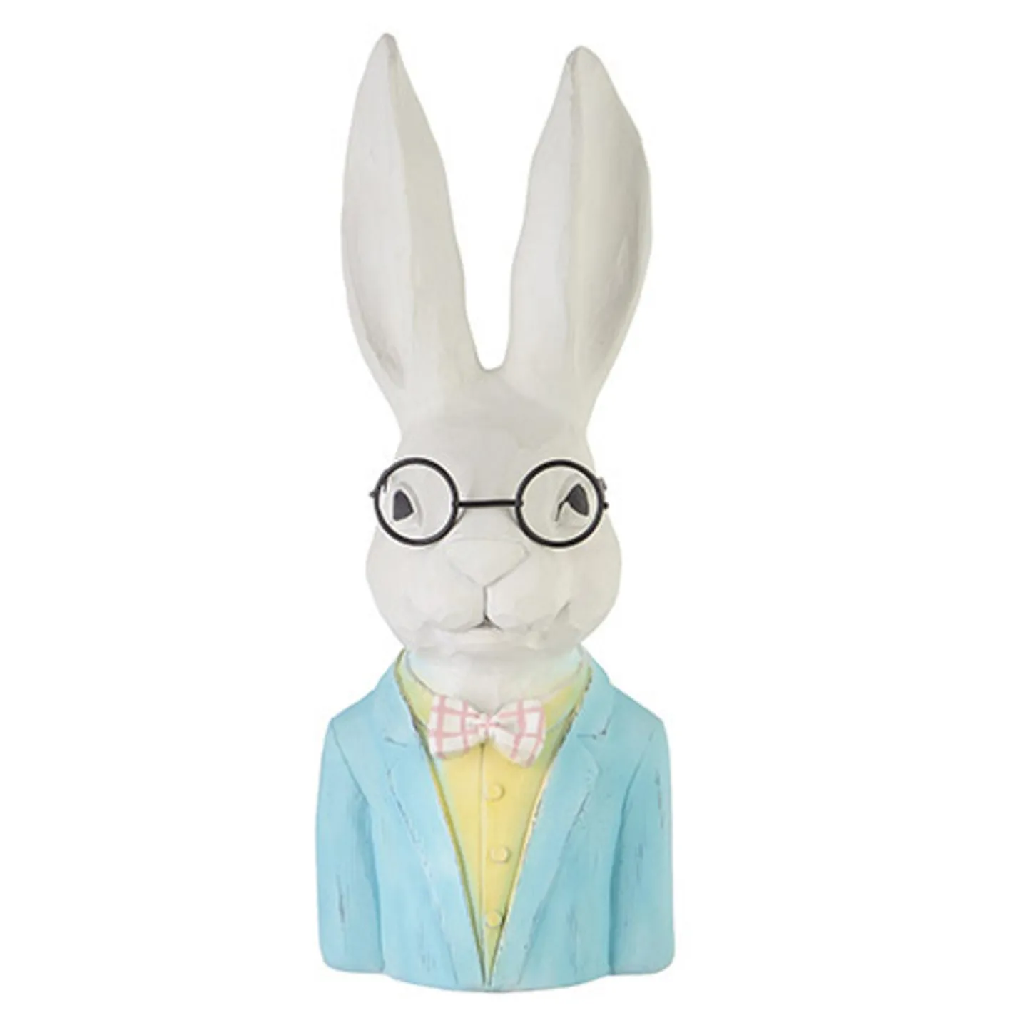 Raz Imports Raz 13" Dapper Rabbit Bust Easter Figure 4211124 Outlet