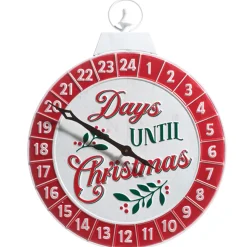 Raz Imports Raz 24" Days Til Christmas Countdown Advent Calendar Sign 4359044 New