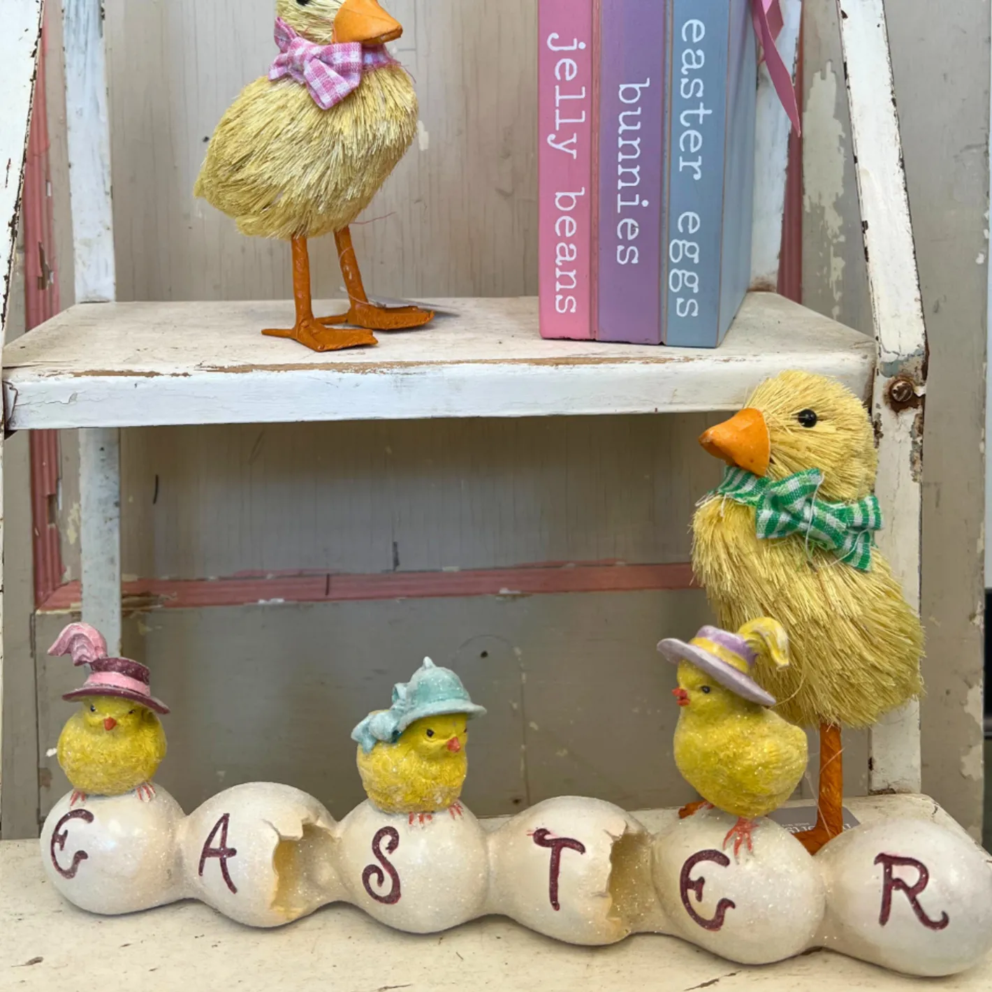 Raz Imports Raz 11" Easter Chicks on Eggs Easter Decoration 4211095 New