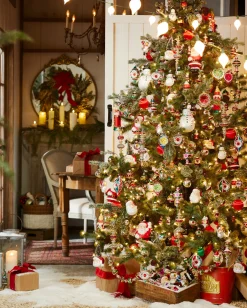 Raz Imports Raz 7.5' Forever Lit Green Big Sky Spruce Christmas Tree T4352009 Hot