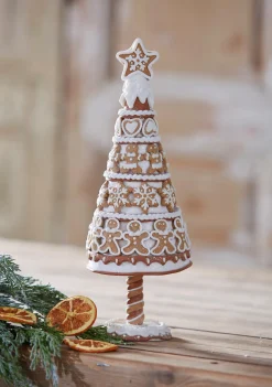 Raz Imports Raz 14" Gingerbread Cookie Tree Christmas Decoration 4416147