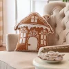 Raz Imports Raz 18" Gingerbread House Christmas Throw Pillow 4419337 Best
