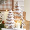 Raz Imports Raz 14" Gingerbread Tree Christmas Figure Set of 2 4457628
