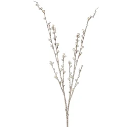 Raz Imports Raz 35" Glittered Pearl Branch Christmas Tree Pick F4217554 Hot