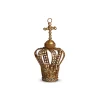 Raz Imports Raz 4.5" Gold Crown Christmas Ornament 4401283 Discount