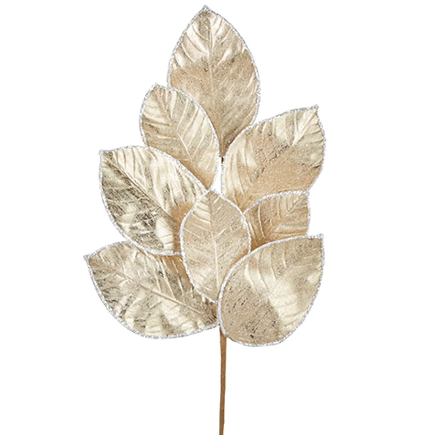 Raz Imports Raz 27" Gold Glittered Magnolia Leaf Christmas Tree Spray F4206770 Best