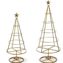 Raz Imports Raz 60" Gold Tree Ornament Display Frames Christmas Decoration Set of 2 4528065 Discount
