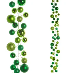 Raz Imports Raz 4' Green Ball Christmas Garland G4516206 Clearance