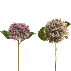 Raz Imports Raz 18" Green or Purple Hydrangea Stem New