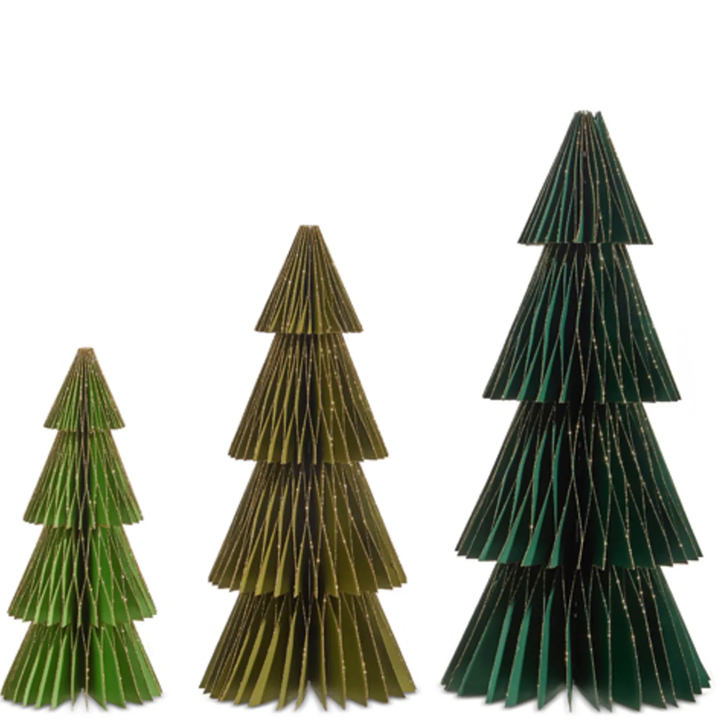 Raz Imports Raz 20" Green Paper Trees Christmas Decoration 4416374 Best
