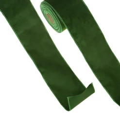 Raz Imports Raz 4" Green Velvet Wired Christmas Ribbon R4371809 Best