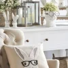 Raz Imports Raz 18" Hipster Bunny with Glasses Easter Throw Pillow 4345517 Hot
