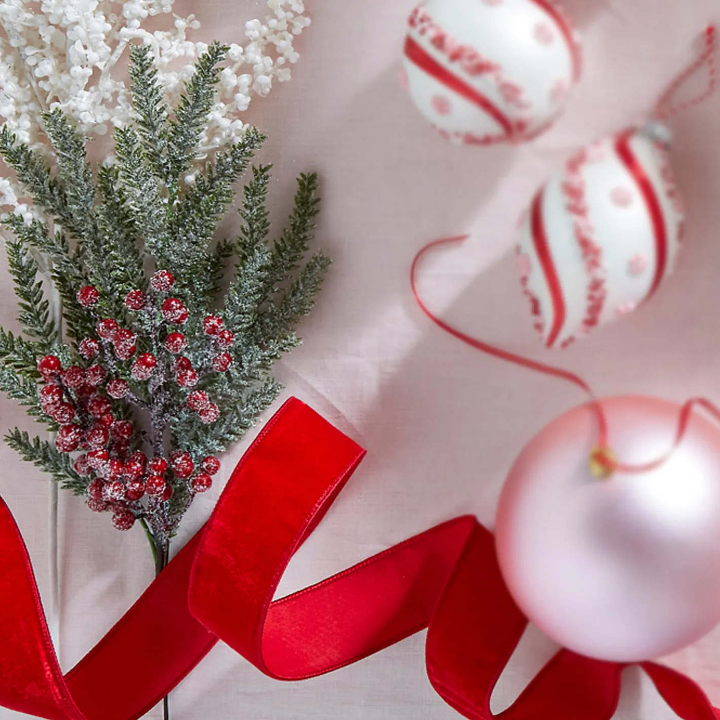 Raz Imports Raz 23" Iced Cedar and Berry Christmas Tree Spray F4317565 Online