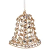 Raz Imports Raz 5" Jeweled Bell Christmas Ornament 4513514 Discount