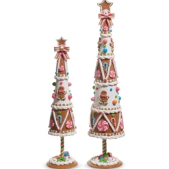 Raz Imports Raz 23" Large Gingerbread Trees Christmas Decoration 4515547 Sale