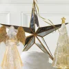 Raz Imports Raz 15" Large Gold Mirrored Star Christmas Ornament 4016149 Outlet