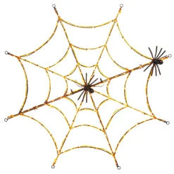 Raz Imports Raz 39.75" Large LED Lighted Spider Web Halloween Decoration 4555817 New