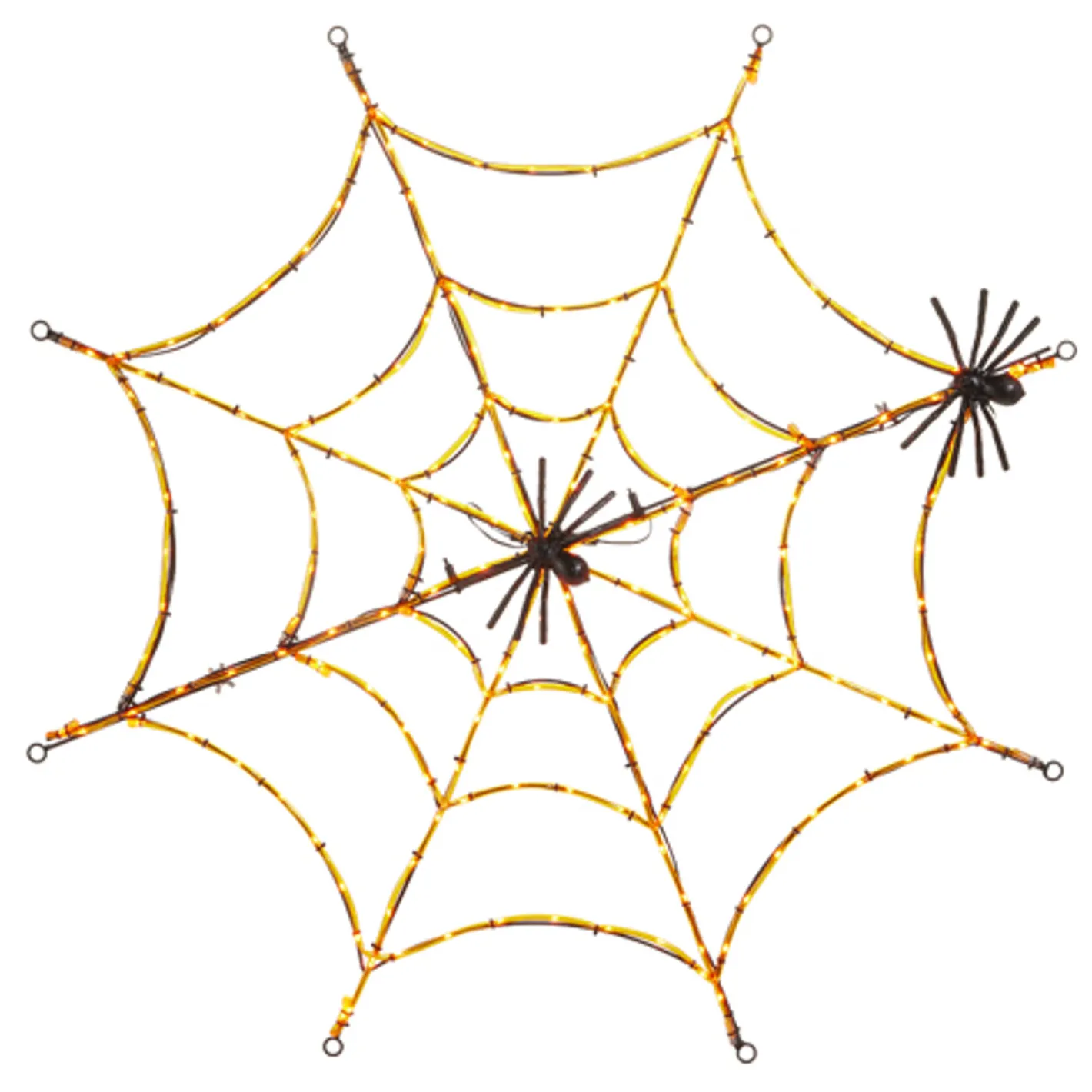 Raz Imports Raz 39.75" Large LED Lighted Spider Web Halloween Decoration 4555817 New
