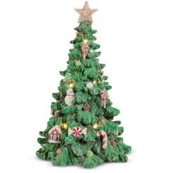 Raz Imports Raz 16" Large Lighted Gingerbread Cookie Tree Christmas Decoration 4510306 Discount