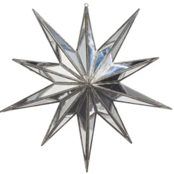 Raz Imports Raz 15" Large Silver Mirrored Star Christmas Ornament 4416408 Best