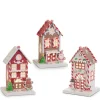 Raz Imports Raz 8" Lighted Battery Operated Christmas Gingerbread House 4512527