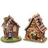 Raz Imports Raz 9.5" Lighted Halloween Gingerbread House 4516344 Outlet