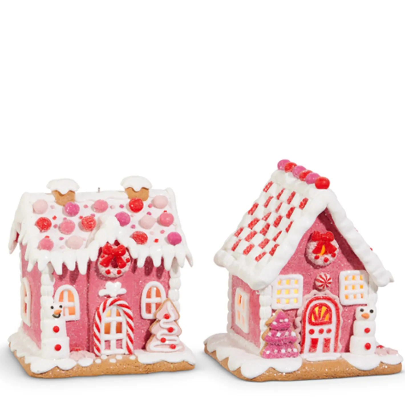 Raz Imports Raz 5.5" Lighted Pink Gingerbread House Christmas Ornament 4416250 Online