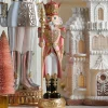Raz Imports Raz 20" Lighted Pink Nutcracker Christmas Figure 4501677 New