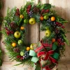 Raz Imports Raz 33" Mixed Fruit Christmas Wreath W4511745 New