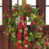 Raz Imports Raz 30" Mixed Greenery with Pinecone and Berry Wreath W4111581 Clearance