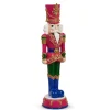 Raz Imports Raz 36" Multicolor Large Nutcracker Figure Christmas Decoration 4530512 Discount