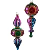 Raz Imports Raz 7.5" Multicolor Witch Eye Glass Finial Christmas Ornament 4524895 Outlet
